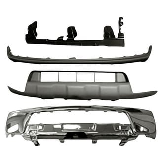 Alzare® - 4-Piece (Front Bumper Face Bar, Front Upper and Lower Bumper Cover, Front Upper Bumper Reinforcement) (Standard Line)