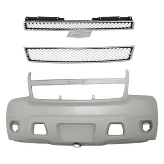 Alzare® - 3-Piece (Front Bumper Cover, Upper and Lower Grille) (Standard Line)