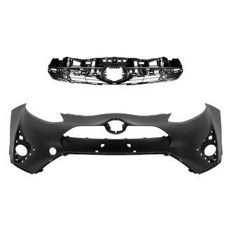 Alzare® - 2-Piece (Front Bumper Cover, Grille) (CAPA Certified)