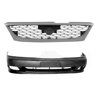 Alzare® - 2-Piece (Front Bumper Cover, Grille) (Standard Line)