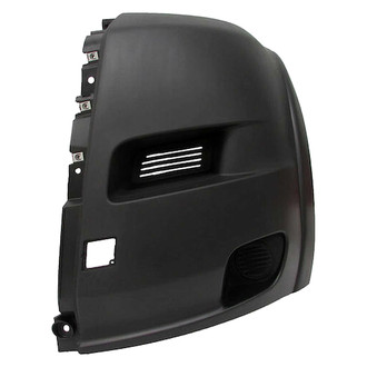 Alzare® - Front Driver Side Bumper Cover (CAPA Certified)