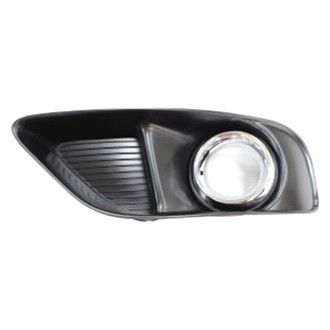 Alzare® - Front Driver Side Fog Light Bezel (Standard Line)