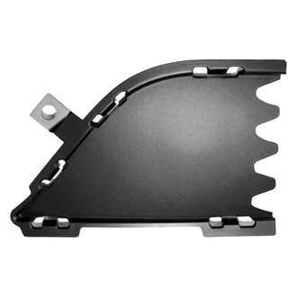 Alzare® - Front Outer Passenger Side Bumper Grille Insert (Standard Line)