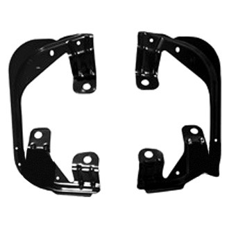 Alzare® - Front Driver and Passenger Side Fog Light Bracket Kit (Standard Line)