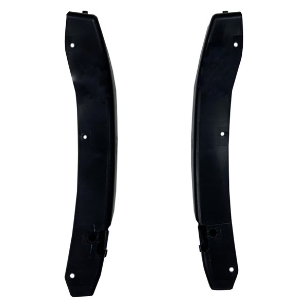 Alzare® - Front Driver and Passenger Side Outer Bumper Bracket Set