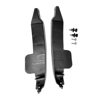 Alzare® - Front Driver and Passenger Side Bumper Bracket Set (Standard Line)