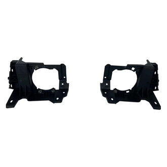 Alzare® - Front Driver and Passenger Side Fog Light Bracket Set (Standard Line)