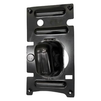 Alzare® - Front Lower Driver and Passenger Side Bumper Bracket Set (Standard Line)