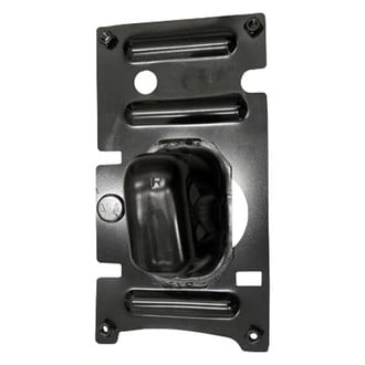 Alzare® - Front Lower Driver and Passenger Side Bumper Bracket Set (CAPA Certified)