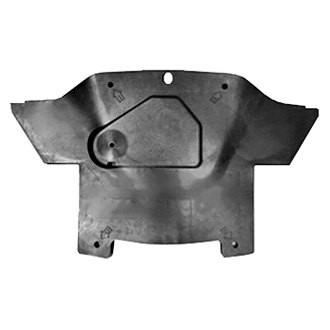 Alzare® - Front Rearward Engine Splash Shield (CAPA Certified)