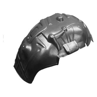 Alzare® CH1249152C - Front Passenger Side Fender Liner Rear Section (CAPA Certified)