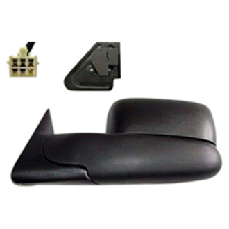 Alzare® - Driver Side Power Towing Mirror (Heated, Foldaway) (Standard Line)