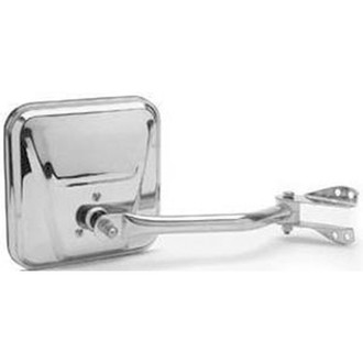 Alzare® - Passenger Side Manual View Mirror (Non-Heated, Foldaway) (Standard Line)