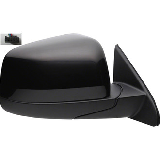 Alzare® - Passenger Side Power View Mirror (Heated, Foldaway) (Standard Line)