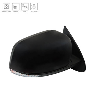 Alzare® - Passenger Side Power View Mirror (Heated, Foldaway) (Standard Line)