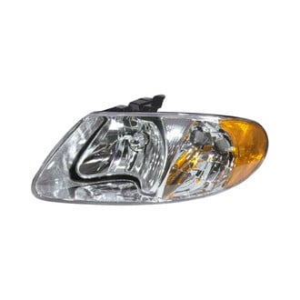 Alzare® CH2502129 - Driver Side Replacement Headlight (Standard Line)