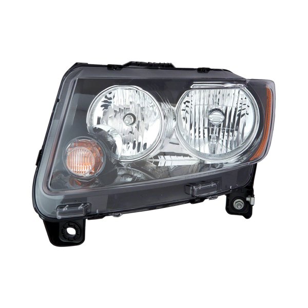 Alzare® - Driver Side Replacement Headlight, Jeep Compass