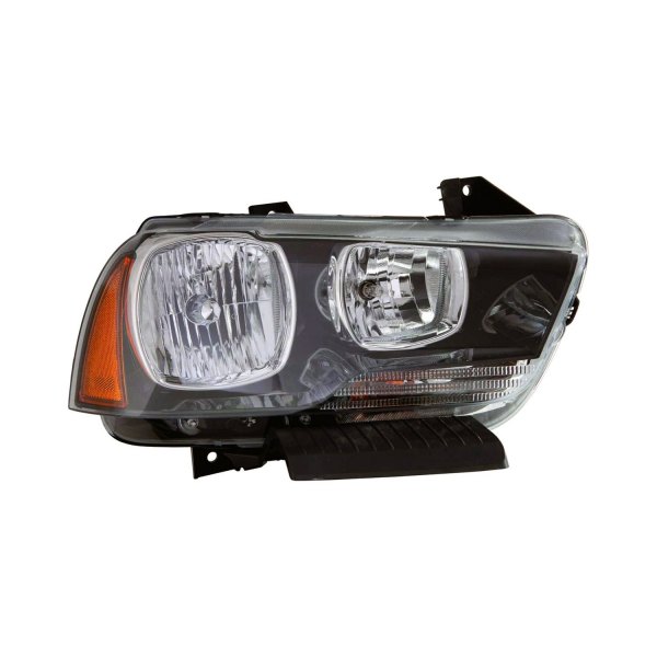 Alzare® - Passenger Side Replacement Headlight, Dodge Charger