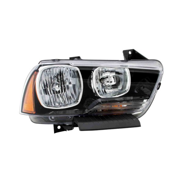 Alzare® - Passenger Side Replacement Headlight, Dodge Charger