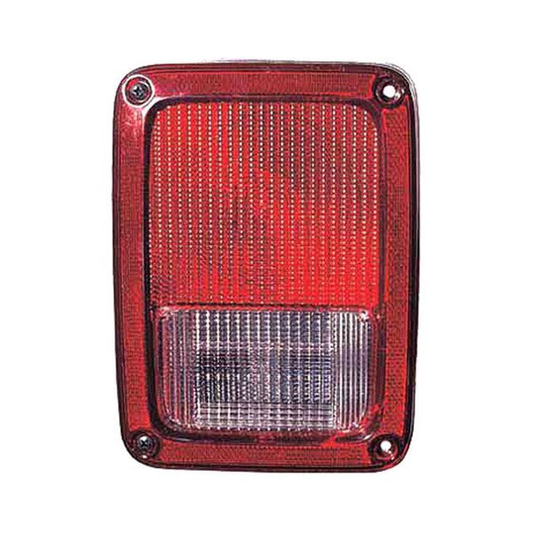 Alzare® - Driver Side Replacement Tail Light, Jeep Wrangler