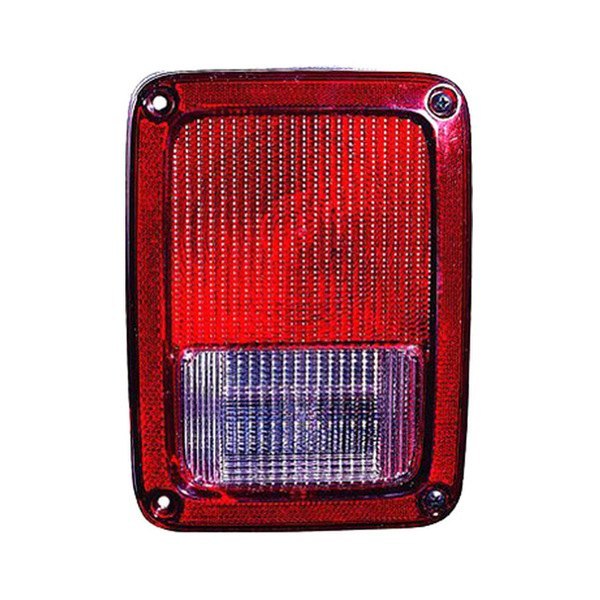 Alzare® - Passenger Side Replacement Tail Light, Jeep Wrangler