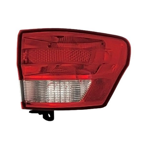 Alzare® - Passenger Side Outer Replacement Tail Light, Jeep Grand Cherokee