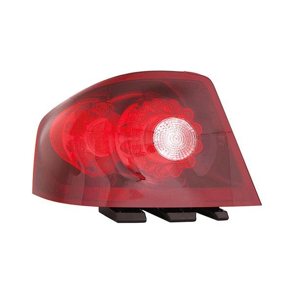 Alzare® - Driver Side Replacement Tail Light Lens and Housing, Dodge Avenger