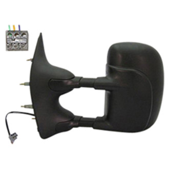 Alzare® - Driver Side Power Towing Mirror (Non-Heated, Foldaway) (Standard Line)