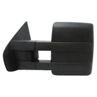 Alzare® - Driver Side Manual Towing Mirror (Non-Heated, Foldaway) (Standard Line)