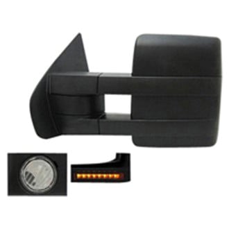 Alzare® - Driver Side Power Towing Mirror (Heated, Foldaway) (Standard Line)