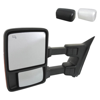 Alzare® - Driver Side Power Towing Mirror (Heated, Foldaway) (Standard Line)