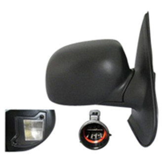 Alzare® - Passenger Side Power Remote View Mirror (Non-Heated, Foldaway) (Standard Line)