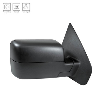 Alzare® - Passenger Side Power Remote View Mirror (Heated, Foldaway) (Standard Line)