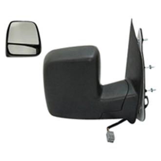 Alzare® - Passenger Side Power Remote View Mirror (Heated, Foldaway) (Standard Line)