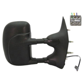 Alzare® FO1321329 - Passenger Side Power Towing Mirror (Non-Heated, Foldaway) (Standard Line)