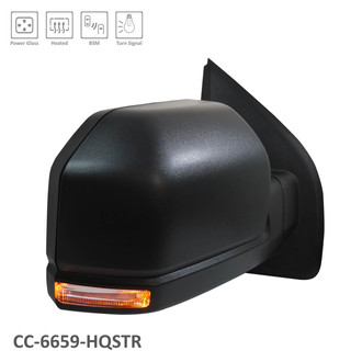 Alzare® - Passenger Side Power View Mirror (Heated, Foldaway) (Standard Line)
