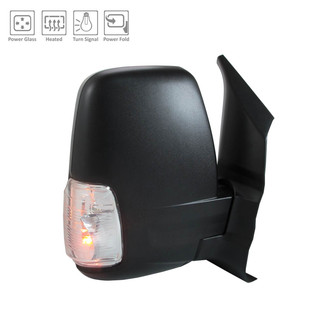 Alzare® - Passenger Side Power View Mirror (Heated, Foldaway) (Standard Line)