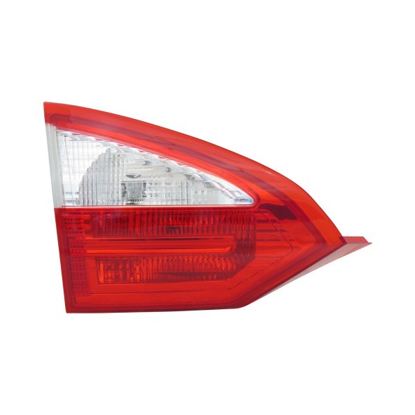 Alzare® - Driver Side Inner Replacement Tail Light Lens and Housing, Ford Fiesta