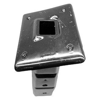 Alzare® GM1066219 - Front Driver Side Bumper Reinforcement Bracket (Standard Line)