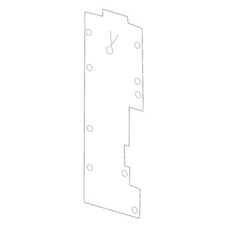 Alzare® GM1218158 - Grille Air Deflector (Standard Line)