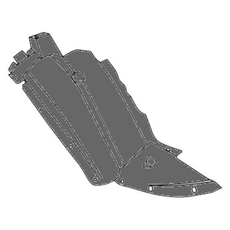 Alzare® - Front Driver Side Fender Liner Front Section (CAPA Certified)