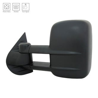Alzare® - Driver Side Power Towing Mirror (Heated, Foldaway) (Standard Line)