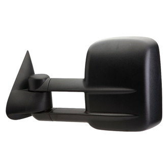 Alzare® - Driver Side Manual Towing Mirror (Non-Heated, Foldaway) (Standard Line)