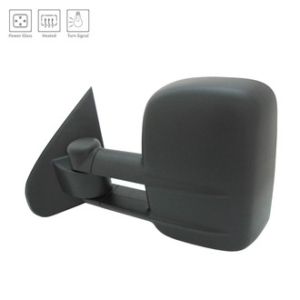 Alzare® - Driver Side Power Towing Mirror (Heated, Foldaway) (Standard Line)