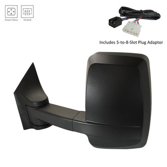 Alzare® - Driver Side Power View Mirror (Heated, Foldaway) (Standard Line)