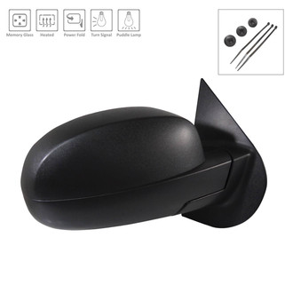 Alzare® - Passenger Side Power View Mirror (Heated, Foldaway) (Standard Line)