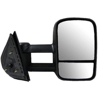 Alzare® - Passenger Side Manual Towing Mirror (Non-Heated, Foldaway) (Standard Line)