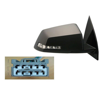 Alzare® - Passenger Side Power View Mirror (Heated, Foldaway) (Standard Line)