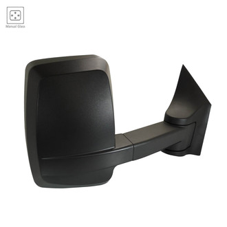 Alzare® - Passenger Side Manual View Mirror (Non-Heated, Foldaway) (Standard Line)