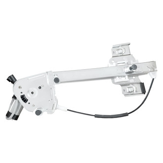 Alzare® - Rear Driver Side Power Window Regulator and Motor Assembly